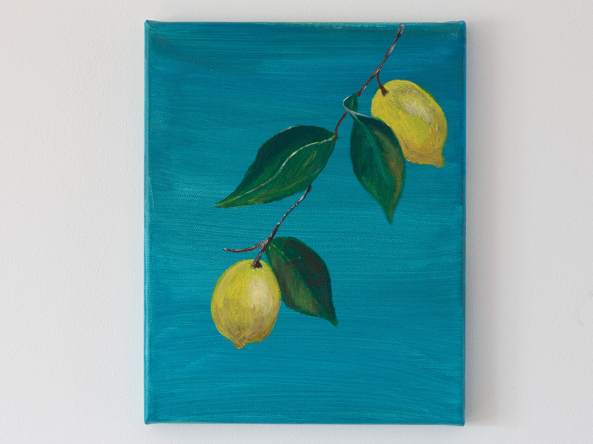 Life Gives You Lemons - Original Acrylic Canvas