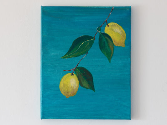 Life Gives You Lemons - Original Acrylic Canvas